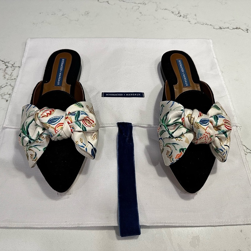 NWT Schumacher x Margaux Mules